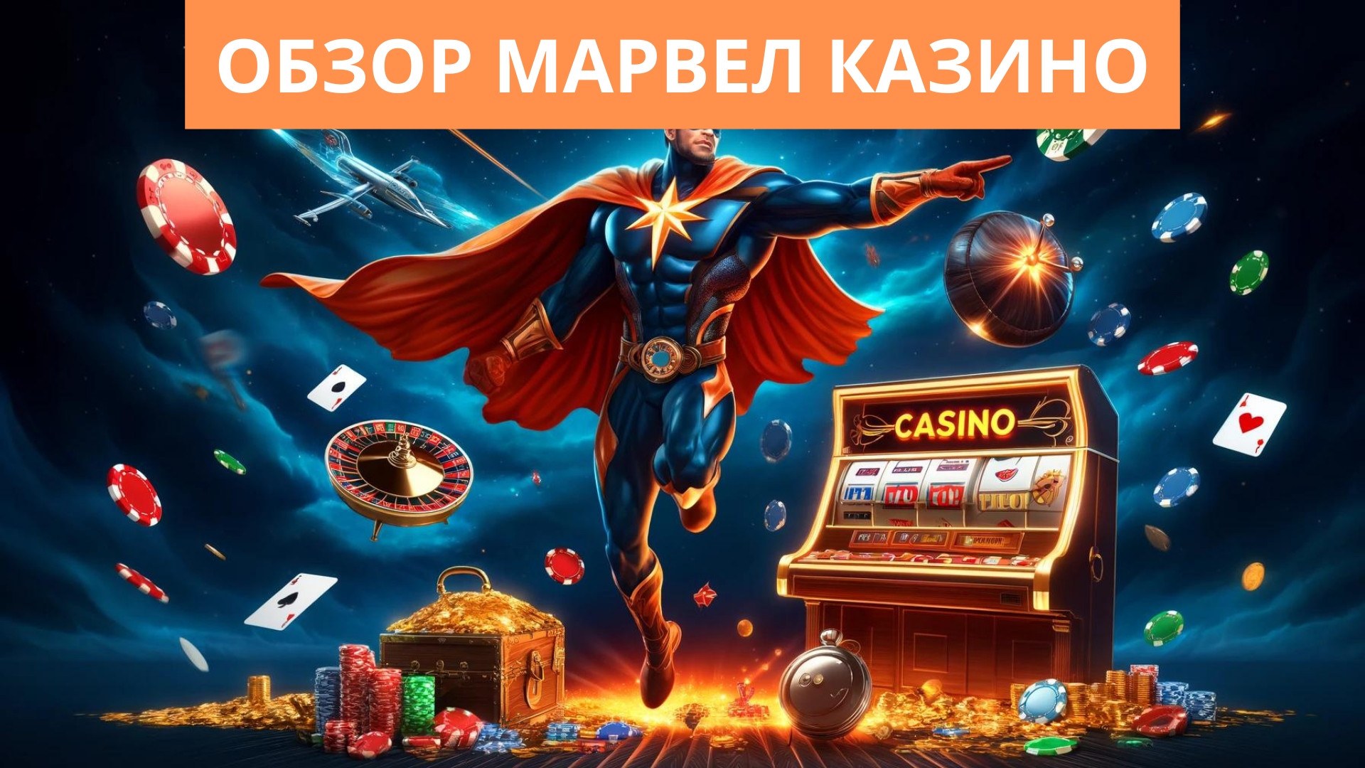 Обзор казино Марвел